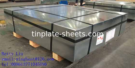 Paketleme kutuları için yüksek performanslı teneke levhalar JIS G3303 Standart T3-T5 DR8 STONE FINISH