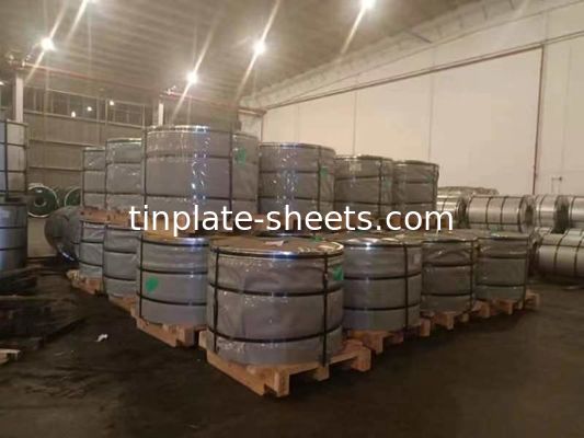 Çeşitli Uygulamalar için Özel Basılmış Teneke Yaprakları 0.15-0.49mm Kalınlığı ve 600mm-986mm Genişliği