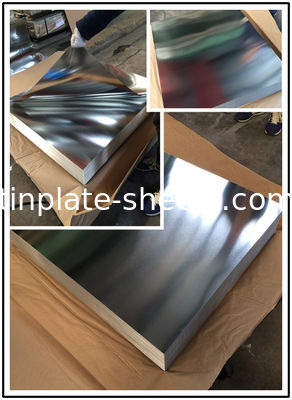 Taş Gümüş Parlak Dönüşüm ETP Tinplate EN10202 JIS G3303 Elektrolitik Tinplate Bobin Yaprakları Fabrika Üreticileri