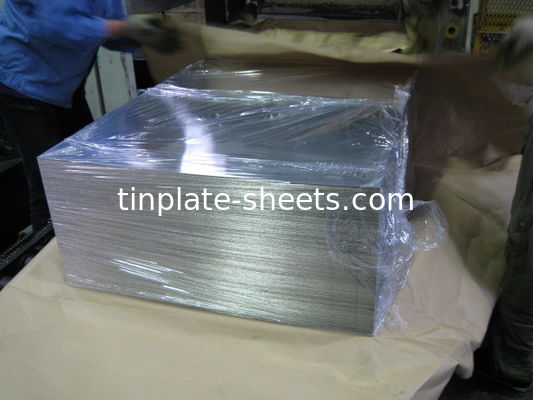 İyi Kaliteli Teneke Yaprakları 2.8/2.8 JIS G3303 Standart T3 T5 DR8 2.8/2.8 STONE FINISH Elektrolitik Teneke Yaprakları