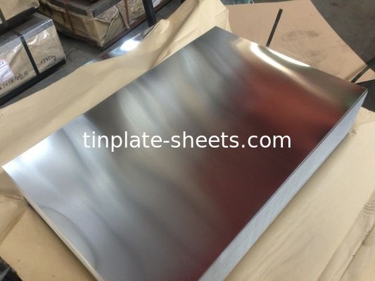 İyi Kaliteli Teneke Yaprakları 2.8/2.8 JIS G3303 Standart T3 T5 DR8 2.8/2.8 STONE FINISH Elektrolitik Teneke Yaprakları