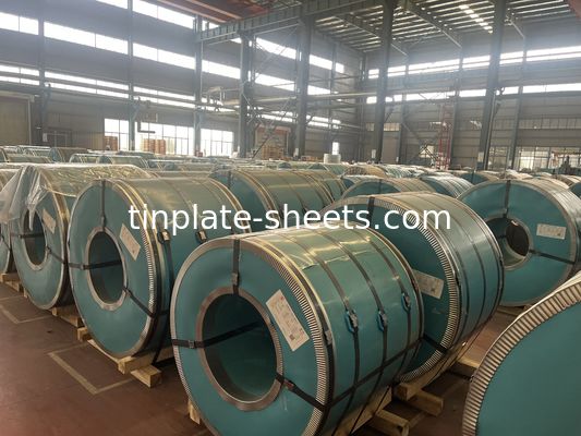 kaliteli teneke plaka Bobin 0.15mm-0.49mm Kalınlığı 2.8/2.8 teneke kaplama T2.5 T3 T4 T5 taş bitirme parlak bitirme