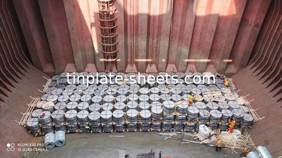 kaliteli teneke plaka Bobin 0.15mm-0.49mm Kalınlığı 2.8/2.8 teneke kaplama T2.5 T3 T4 T5 taş bitirme parlak bitirme