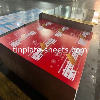 Pas Direnci Baskılı teneke levha Genişliği 512mm-1100mm Yüksek Güçlü T2.5 T3