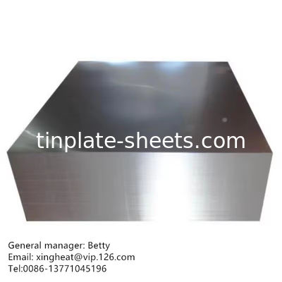 Tinplate Coil Endüstriyel Gereksinimler İçin Mükemmel Seçim 0.15-0.49mm Kalınlığı 600mm-986mm Genişliği T2-T5 Sıcaklığı