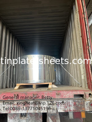 Paketleme kutuları için teneke levhalar Gıda kutuları JIS G3303 Standart T3 T5 DR8 TAŞ BİRİLİK Elektrolitik teneke levhalar