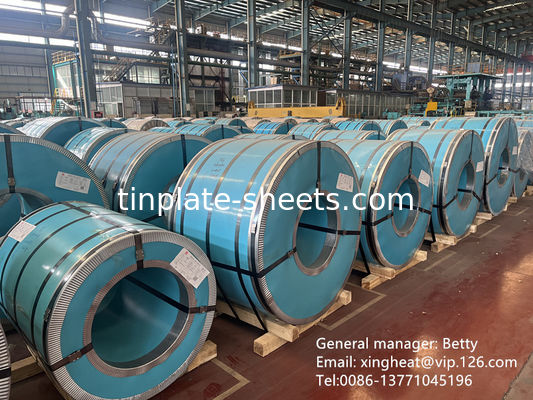 Pas Direnci Baskılı Teneke Levha Genişliği 512mm-1100mm Yüksek Güç 2.0/2.0