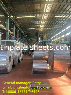 2.8/2.8 2.0/2.0 2.8/2.8 1.1/1.1 T2.5 T3 T5 DR8 DR9 Tinmill Ürünü Tinplate Sheet Coil
