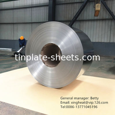 Genişliği 600 mm - 907 mm Tfs Taç Kapakları için Taş Yüzeyi Bitirilmiş Tin Free Steel JIS G3315 T3
