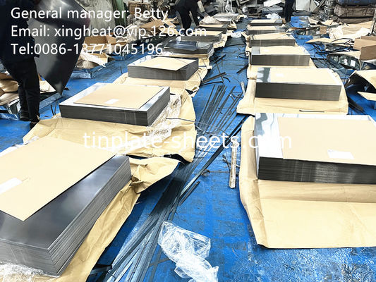 Taç kapağı için teneke olmayan çelik bobin levhaları Krom kaplı çelik Krom oksi kaplı çelik TFS Mill Manufacturer