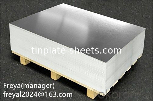 Ambalaj kutuları için teneke levhalar JIS G3303 Standart T3 T4 T5 DR8 2.8/2.8 STONE FINISH Elektrolitik teneke levhalar