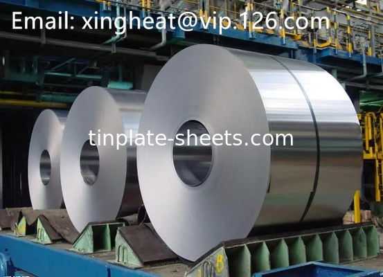 kaliteli teneke plaka Bobin 0.15mm-0.49mm Kalınlığı 2.8/2.8 2.0/2.0 teneke kaplama T2.5 T3 T4 T5 taş bitirme parlak bitirme