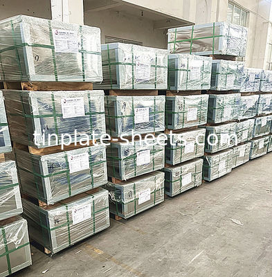 T2-T5 Tempered Tinplate Sheets DR8 DR7.5 ve DR9 Farklı uygulamalar için kullanılabilir