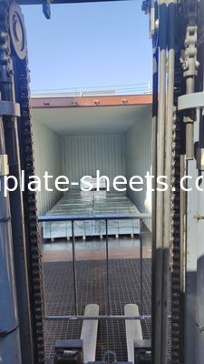 Paketleme için özelleştirilmiş elektrolitik teneke levhalar 0.13-0.48mm Kalınlık T2-T5 Sıcaklık 1.5-1.85MT Ağırlık JIS G3303 Standartı