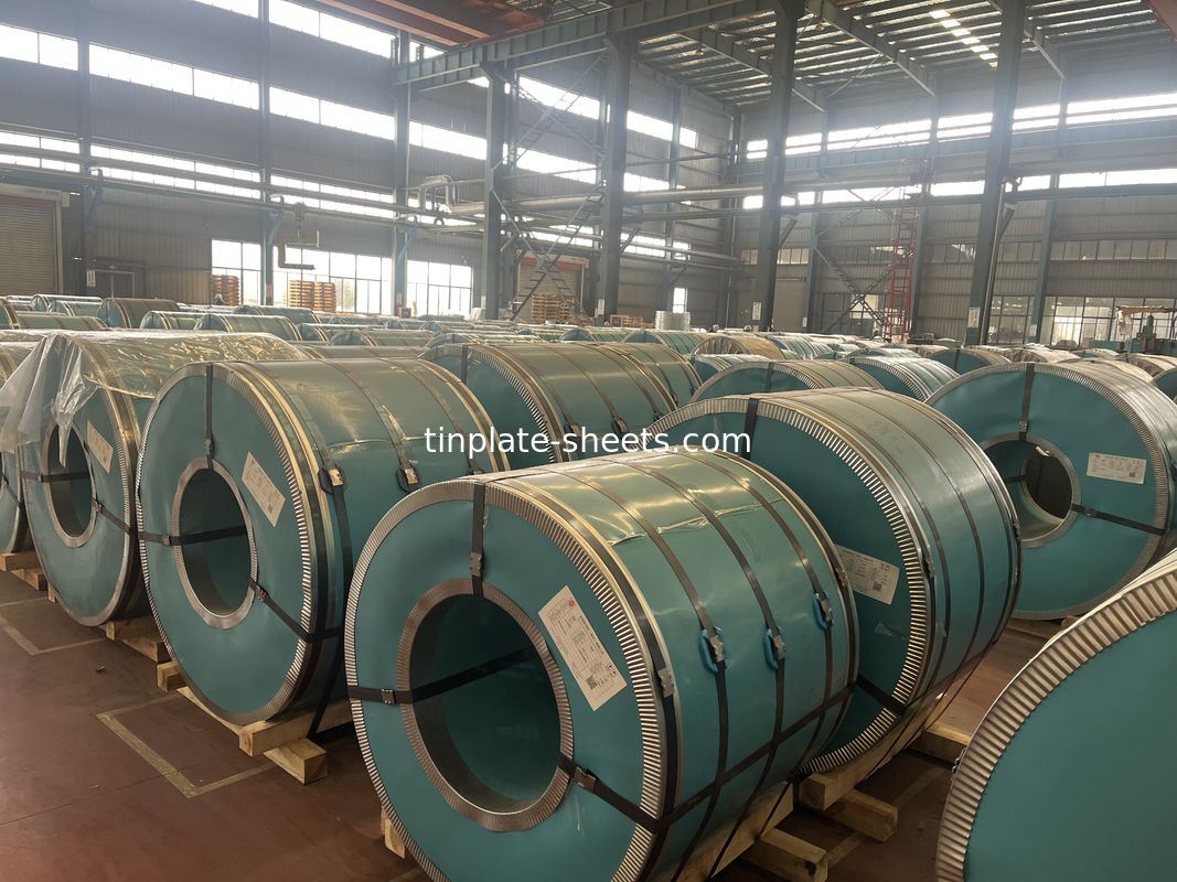 BA Annealed Tin Plate tinplate bobini JIS G3303 Rohs Sertifikasıyla Bobin Yüksek Korozyona Direncili tinplate bobini T2.5