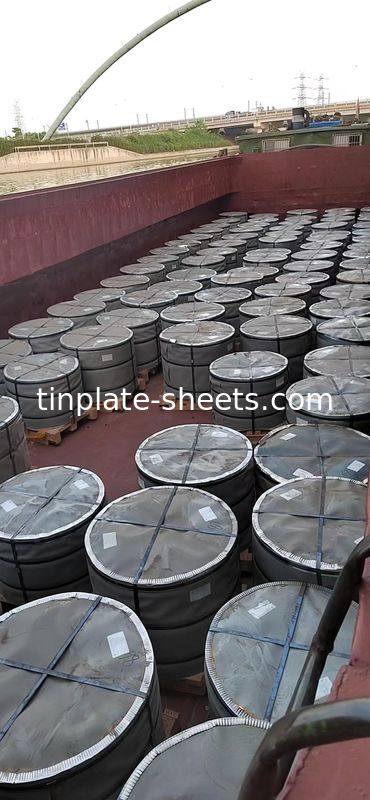 kaliteli teneke plaka Bobin 0.15mm-0.49mm Kalınlığı 2.8/2.8 teneke kaplama T2.5 T3 T4 T5 taş bitirme parlak bitirme