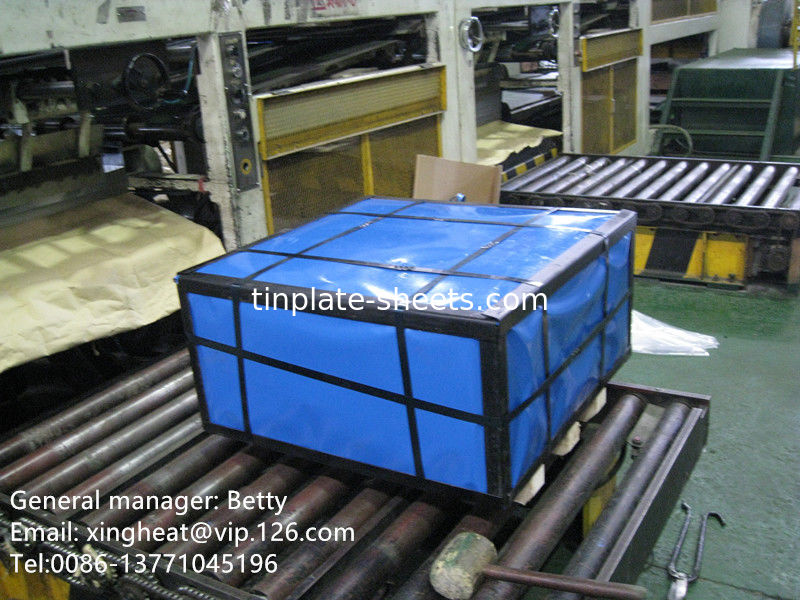 1.1/1.1-5.6/5.6 ve Yüzey Dönüşümüyle BA Annealed Tinplate Sheets Bright Stone Silver Matt