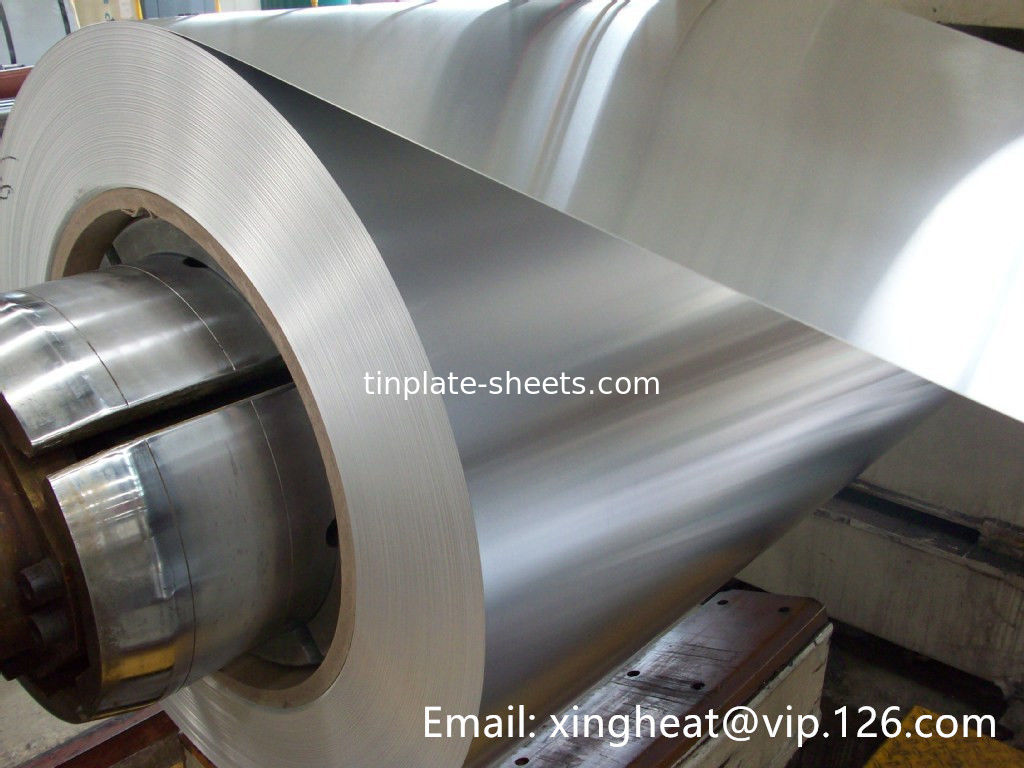 BA, Rohs Sertifikası Yüksek Korozyona Direnci T2 ile Annealed Tin Plate Coil.5. T3