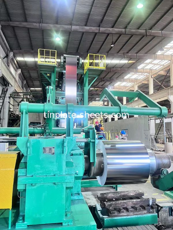 Çeşitli kalınlık ve genişlikte elektrolitik teneke levhalar MR ve SPCC malzemesi 600-986mm Genişliği 600-1160mm Kesim uzunluğu