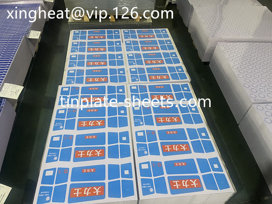 Small or Large Orders Accepted for Printed Tinplate 25 Metric Tons MOQ for Your Packaging Needs