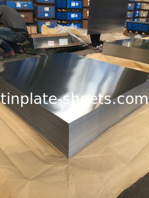 Konserveler için Matt Tinplate Yaprakları Korozyona Dirençli ve Endüstriyel için Çok Şekillendirilebilir