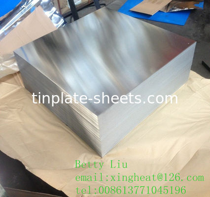Çelik Kesme ETP Teneke Teneke Kaplı Çelik 0.13mm-0.49mm Kalınlığı