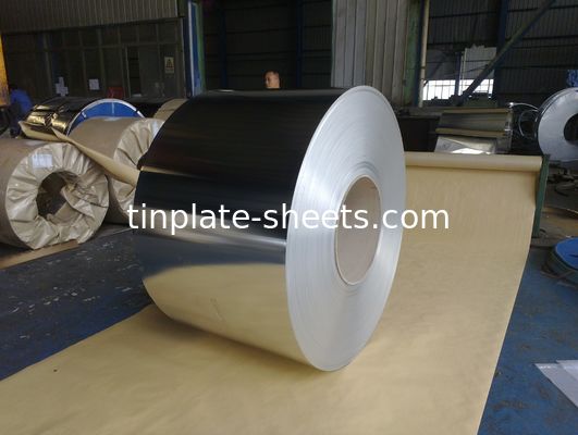 Stone Silver Bright Finish 2.8/2.8 ETP Tinplate Elektrolitik Tinplate Coil Sheet Mill Üreticisi